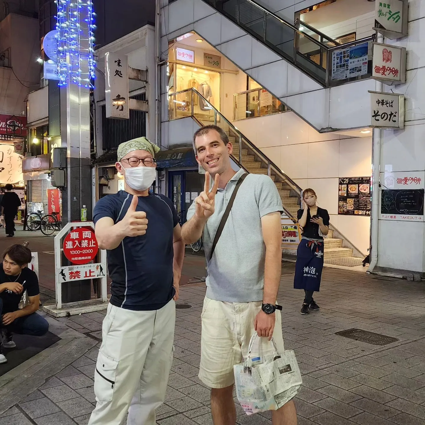 フランスから、フランス人のお友達が６年ぶりに日本へやってきて...