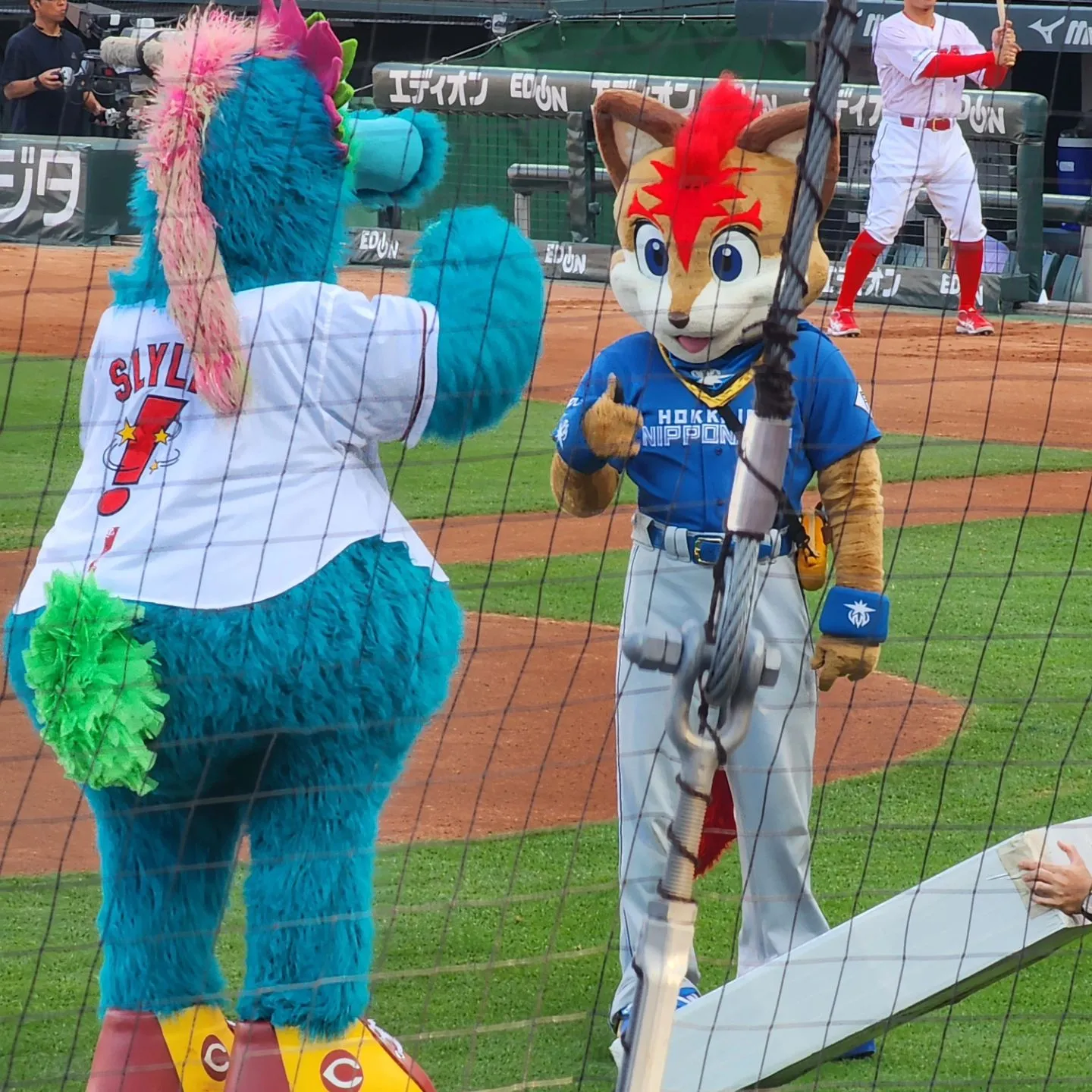 先日のカープ観戦交流戦！