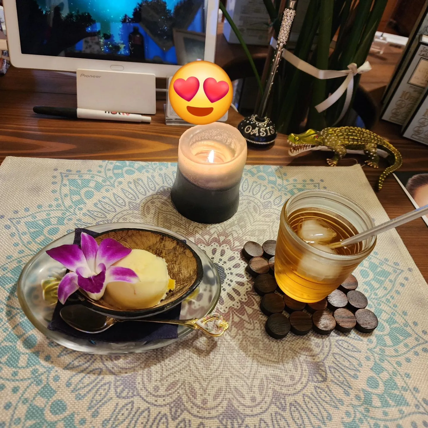 夏のデザートを施術後にご用意しております💓