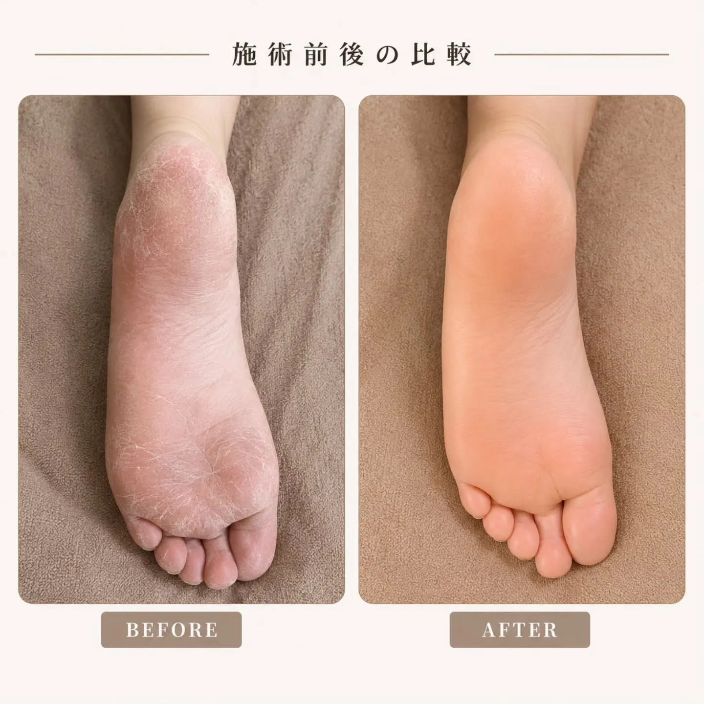 夏の素足の準備出来てますか?