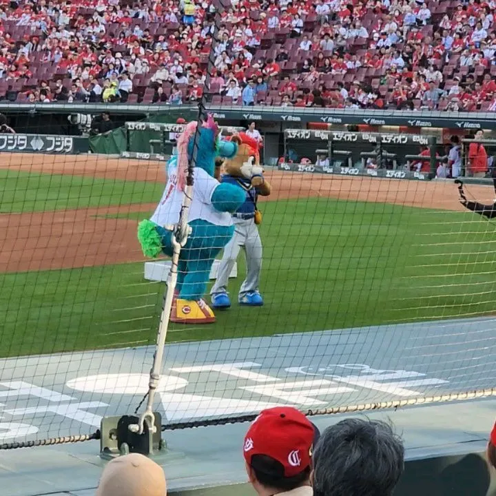 先日のカープ観戦交流戦！